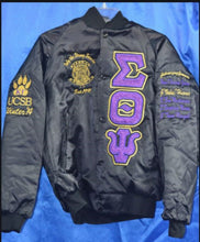 Load image into Gallery viewer, Custom Greek Varsity Jacket
