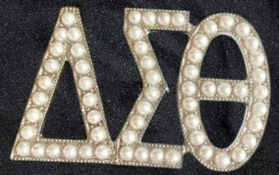 X-Large Greek Letter Brooch - Choose from 4 Styles - Beautiful