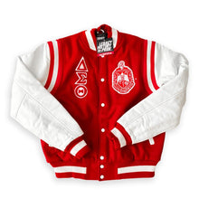 Load image into Gallery viewer, Custom Greek Varsity Jacket
