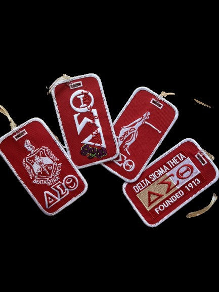 Delta Sigma Theta Luggage Tags – DVine 9 Designs LLC