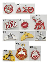 Load image into Gallery viewer, Delta Sigma Theta Individual Charms for Bracelets &amp; Necklaces
