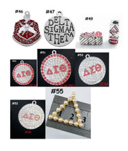 Load image into Gallery viewer, Delta Sigma Theta Individual Charms for Bracelets &amp; Necklaces
