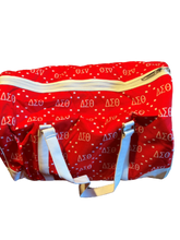 Load image into Gallery viewer, DST Greek Letter Small Duffle Bag
