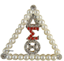 Load image into Gallery viewer, Greek Letter Pearl Pyramid - 2 sizes!
